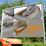 Safe guidance of moving cables in the smallest possible space: igus e-chains reliably protect cables in vehicles. (Source: igus GmbH)