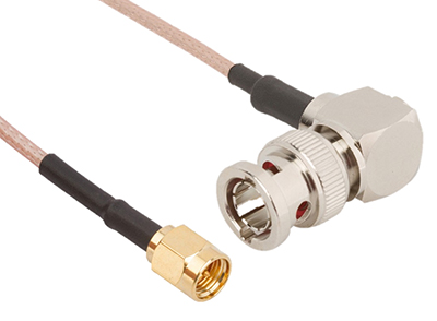Amphenol custom cable bnc-to-sma