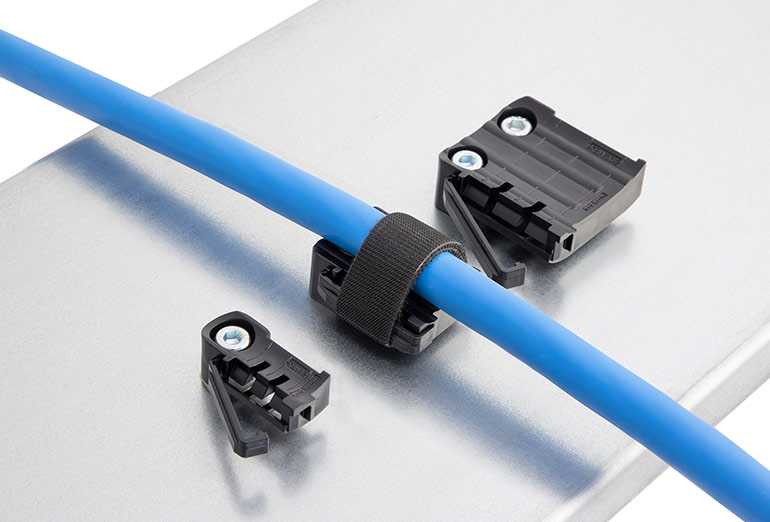 Secured cable management made easy with hook-and-loop tape fasteners