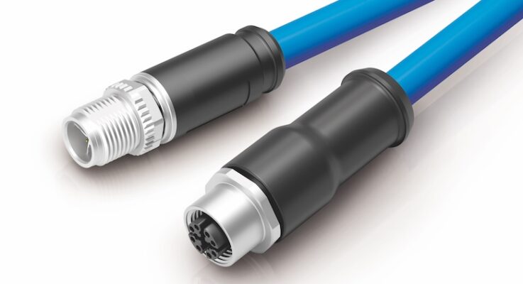 binder introduces M12 X-coded connectors for rail, transport, and agriculture